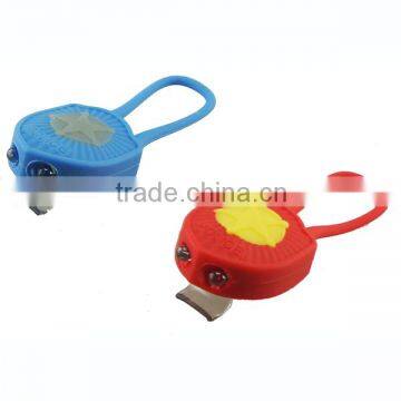 Hot sale Bicycle light led light on bike bicycles accessories Silica gel bicycle light