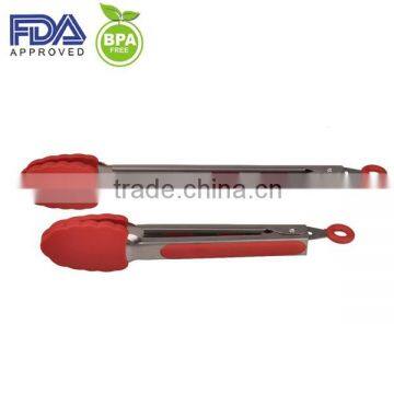 Kitchen Silicone Food Tongs/ Function of Food Tongs With Stainless Steel Handle photo-2