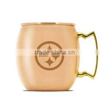 Manufacturer Moscow mule copper mug/Moscow mule copper Mugs /solid copper mug /Printed