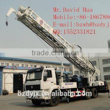 BZCY400ZY truck mounted drilling rig Sent to the Xinjiang production and Construction Corps