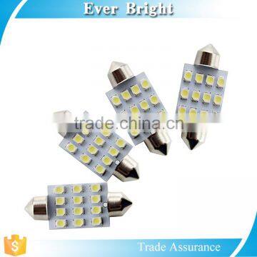 1210 SMD automobile festoon bulbs C5W reading light ceiling lamp 31MM 36MM 39MM 41MM