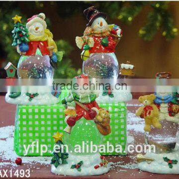 Christmas snowman resin craft