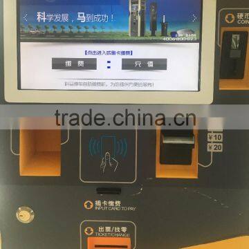 Car Parking System Pay On Foot Parking Payment Kiosk With Coin And Cash photo-4