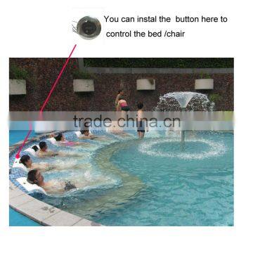 Swimming Pool Spa Equipment, Bulb Water Bed, Massage Water Bed VTSPA-06B