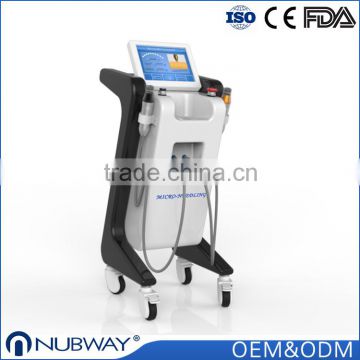 CE approval fractional rf microneedle wrinkle removal multifunction facial beauty machine