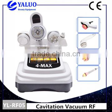 Hori Naevus Removal Cavitation RF Slimming Machines Fat Freezing With 650mmHG Vacuum Roller 100J Freckles Removal