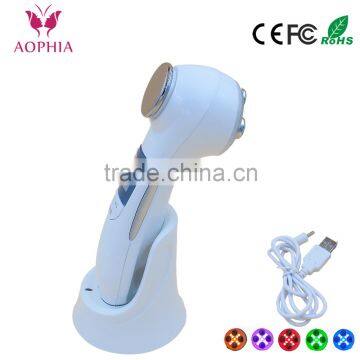 Newest Unique 6 in 1 Electronic facial beauty gadgets with multifunction