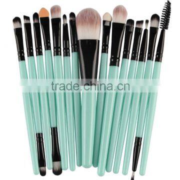 Customized 15 pcs makeup brush sets