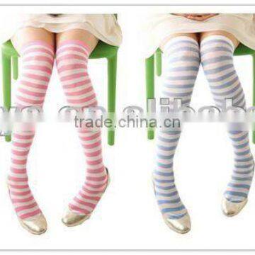 over knee high socks,cotton kids girls ladies womens' knee-high socks