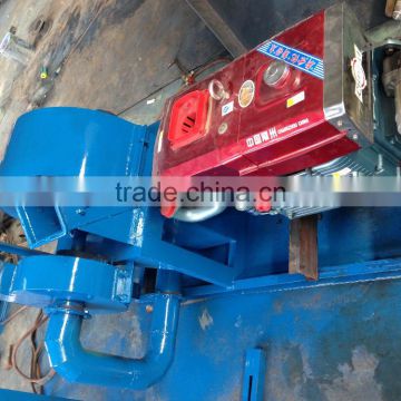 diesel engine wood crusher used in farm