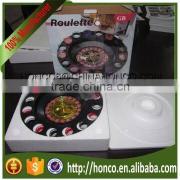 ROULETTE DRINKING GAME Drinking Roulette with 16pcs Glasses ROULETT