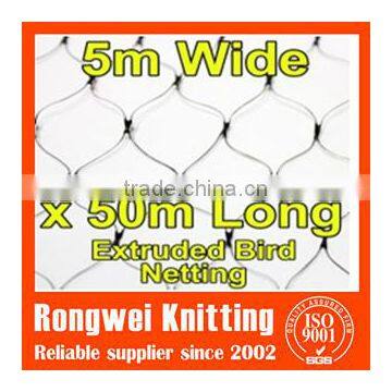 Diamond Mesh Extruded Bird Netting With High Quality