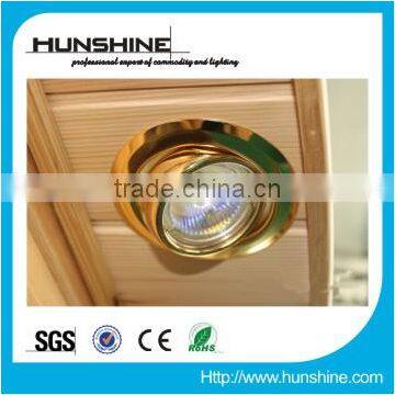 Korean golden sauna room dedicated led lights for sauna