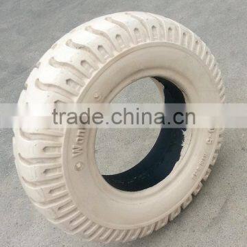Small Wheels 300-5/2.15 for Trailers Rubber Tire Bearing Wheel 300-5/2.15 With Deep Groove Pattern photo-6
