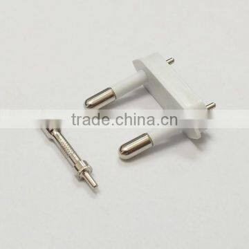 OEM Brass Charger Plug Metal Parts With 2 Pins photo-4