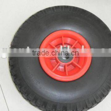 PU Foam Flat Free Wheels---10" x 3.00-4