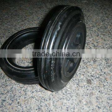 wheel barrows solid rubber wheels 8inch 200/50-100