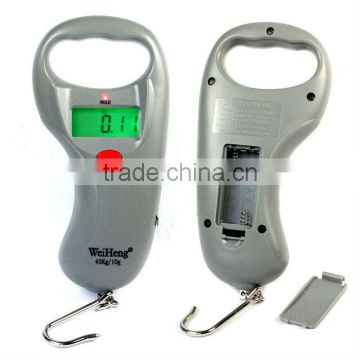 2013 HOT New Electronic Luggage Baggage Scale 45Kg/10g With Hook Tape measure(1m)