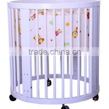 American style wooden baby cot furniture