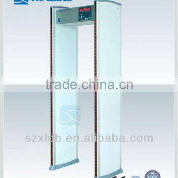 Walkthrough Metal Detector with LED display for security