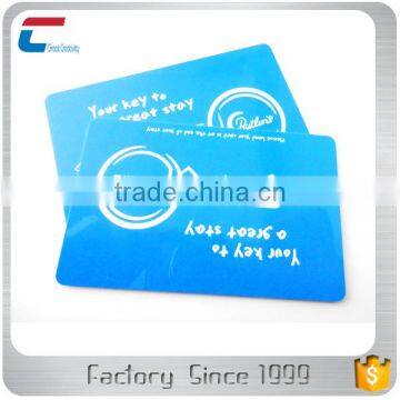 Club membership plastic card type cr80 with full color printing