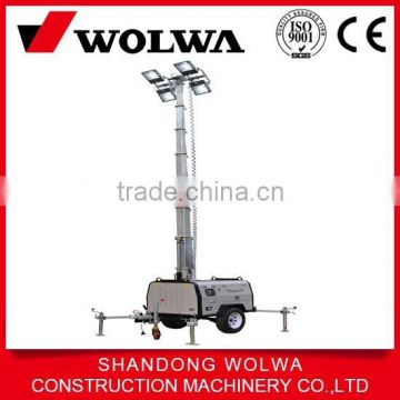 hydraulic construction light tower GNZM61c generator