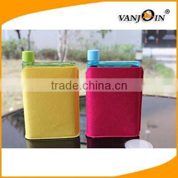 A5 Memobottle Notebook Shaped Flat Portable Plastic Water Bottle for Travelling photo-6