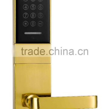 Anti-theft touch screen intelligent lock meet the national standard smart lock for office villa