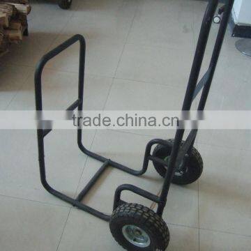 Wood Log Cart,moving Log Container photo-3