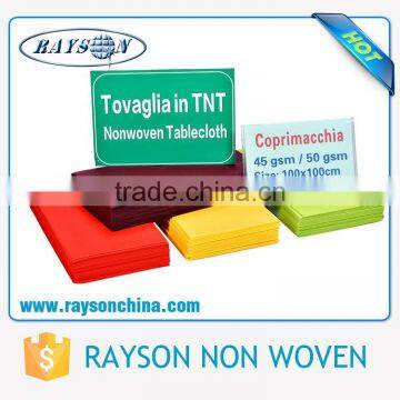 Hot Sale Banquet Use Waterproof Tablecloth Fabric Wholesale photo-3