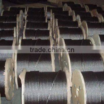 6*26WS+IWR Petroleum well drilling steel wire rope