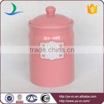 Wholesale Ceramic Biscuit Tea Sugar and Coffe Jars Container Sets photo-5