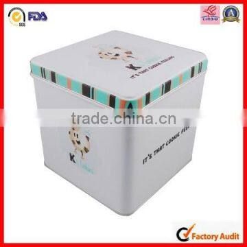 Round Corner Stamping Small Sewing Tin Box photo-6