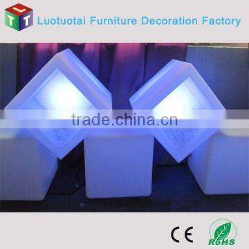 Rechargeable Ice Bucket LED Bar Furniture /LED Cube Cooler/ Ice Buckets Indoor or Outdoor L40*W40*H40CM photo-3