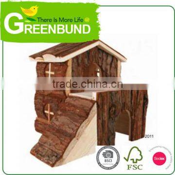 Garden Rabbit Hutch Glazed Rodent Hous Guinea Dog Pet Care