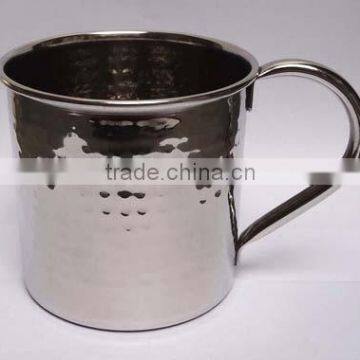 14 oz Hammered Steel Mug