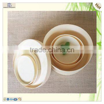 Food Pies Packaging Holder Unfinished Wood Veneer Box photo-3