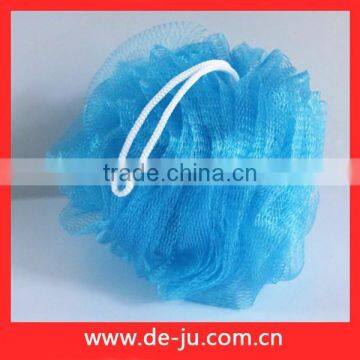 Ribbon Inside Light Blue Cheap Bath Sponges photo-5