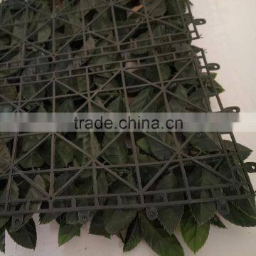 Decorative Orange Leaf Garden Artificial Grass Fence photo-6