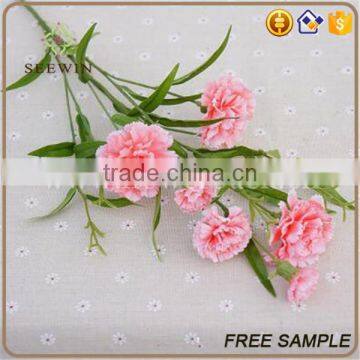 Colorful Carnation Artificial Flowers Long Stem photo-3