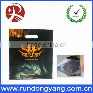 Competitive price free design black plastic shopping bags for shopping