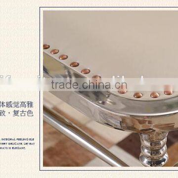 Polished Silver Stainless Steel Luxury Modern Chiavari Chair LQ-SSC001