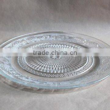 Стеклянные тарелки/Стеклянные обеденные тарелки/Оптовые прозрачные стеклянные тарелки photo-6