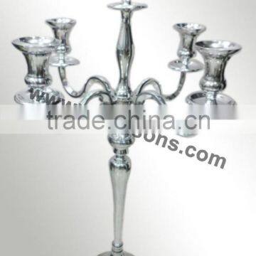 Cheap Aluminum Silver Candelabra photo-2