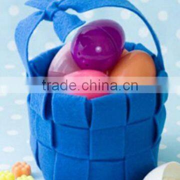 Eco Friendly Custom Logo OEM Acceptable Handmade Felt Storage Basket for Odds and Ends China Suppliers photo-2