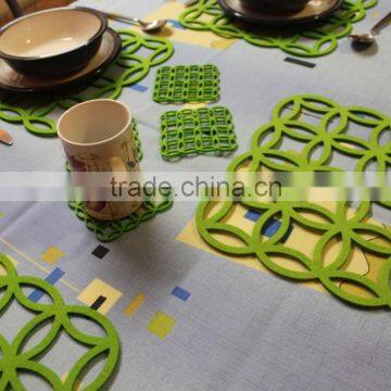 Hot New Products for High Quality Felt Placemat Hot Food Coaster Made in China Wholesale on Website photo-2
