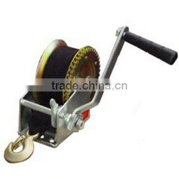 362871-2 Strap 800 Lbs Capacity 1200 Lbs Breaking Force 3.2:1 Gear Ratio Hand Winch photo-2