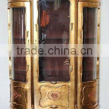 Three doors antique wine cabinet,antique furniture