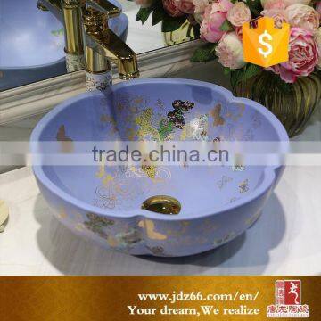 Jingdezhen Ceramic Washbasin Table Top Hand Wash Basin photo-6