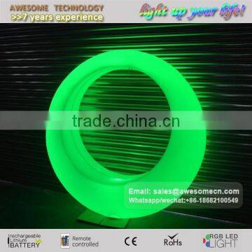 Outdoor Events Led Decorations Garden Round Illuminated Swing photo-3